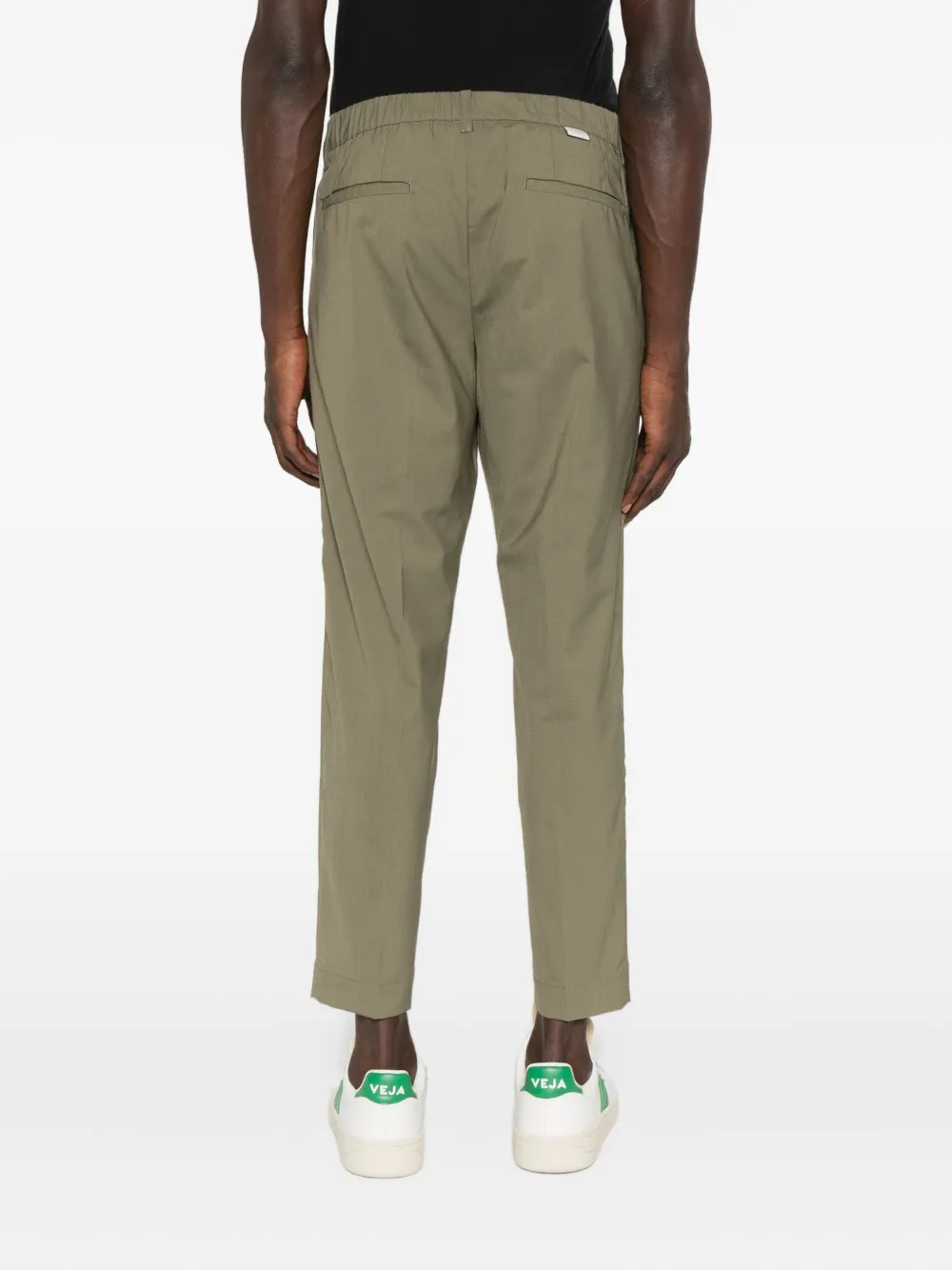 YES LONDON Plooibroek met ritszak Groen