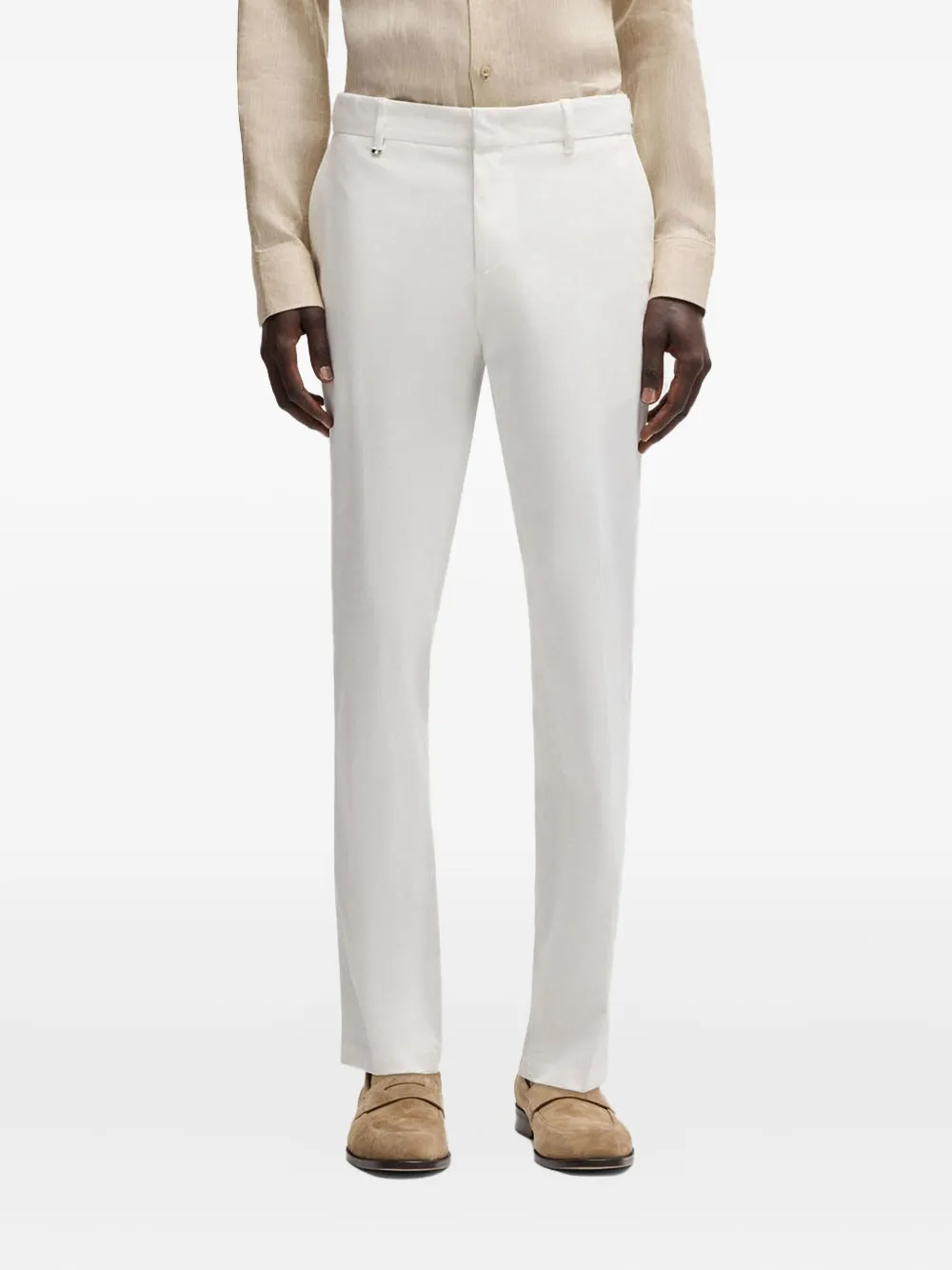 BOSS Pantalon Wit