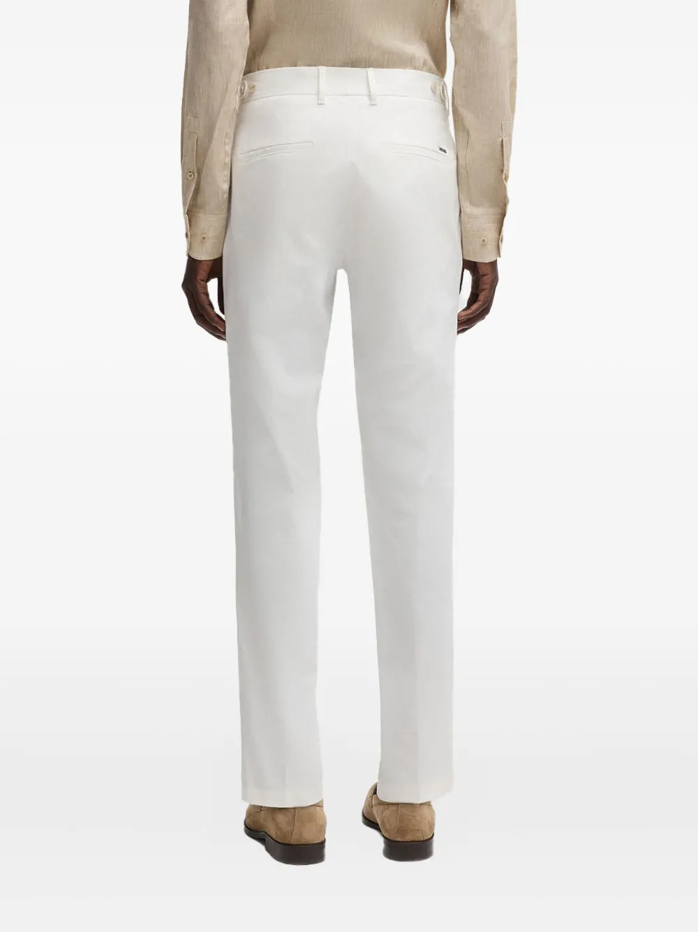BOSS Pantalon Wit