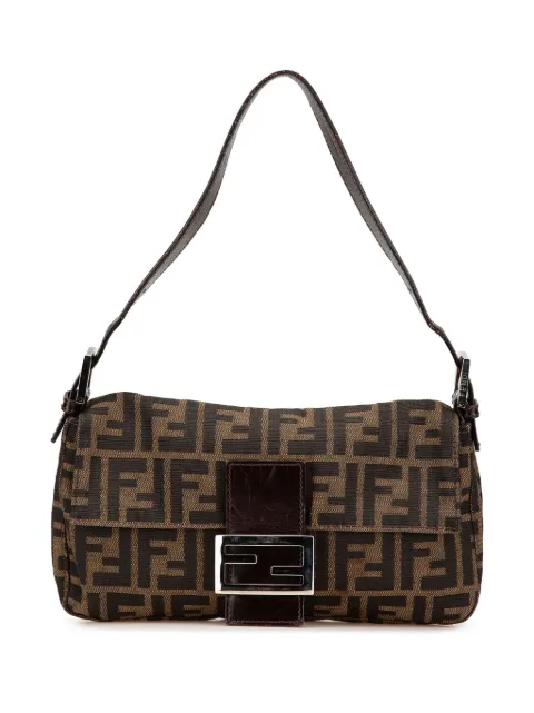 Fendi Pre-Owned 2000-2010 Zucca Canvas Baguette shoulder bag