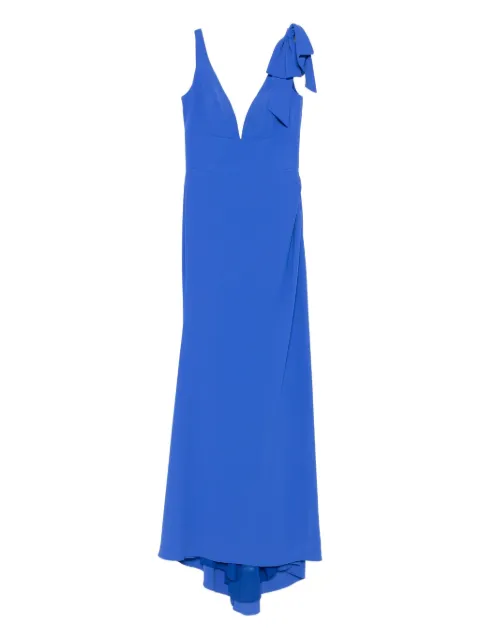 Nicole Miller bow-embellished dress