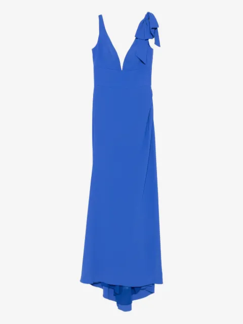 Nicole Miller bow-embellished dress