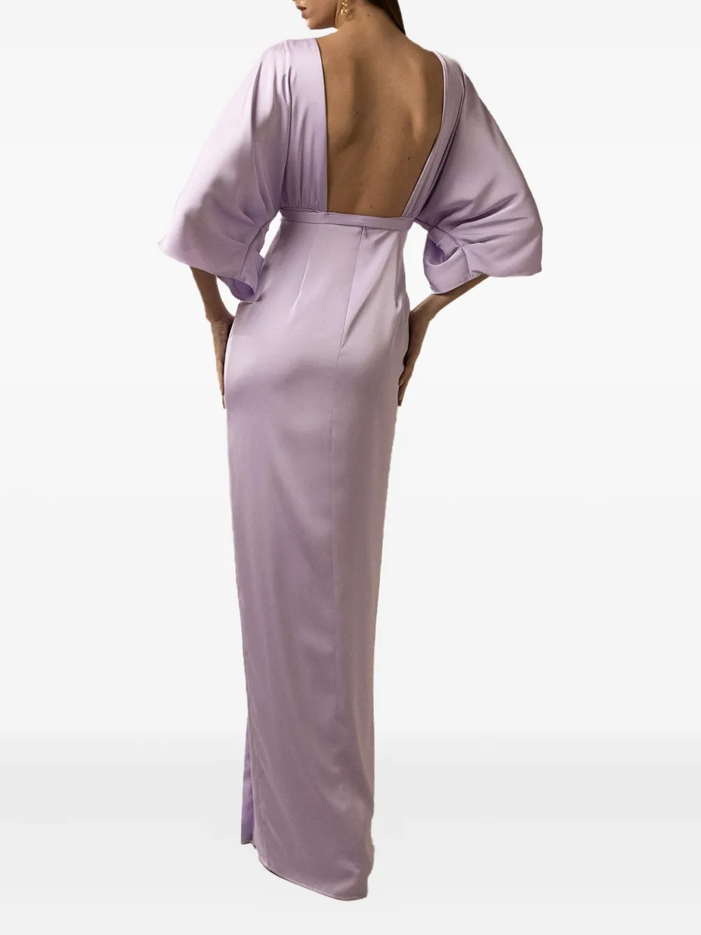 Nicole Miller crew-neck maxi dress | Evening Dresses | Image 2