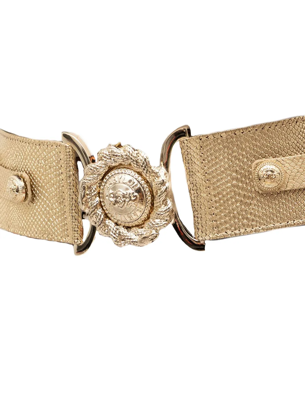 Babylone Paris embossed buckle belt | Image 2