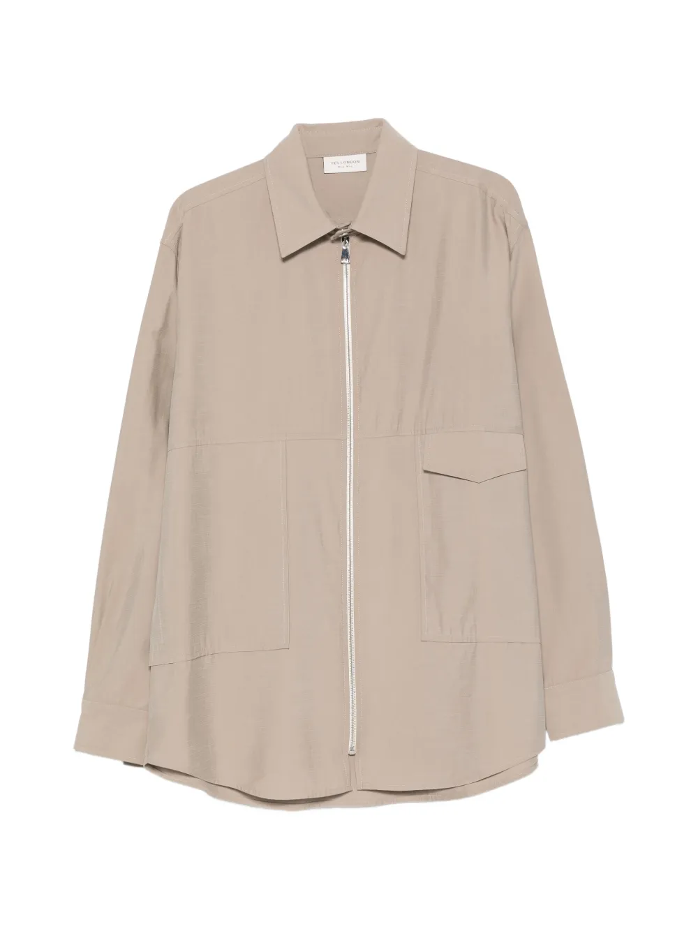 YES LONDON Camicia a maniche lunghe - Toni neutri