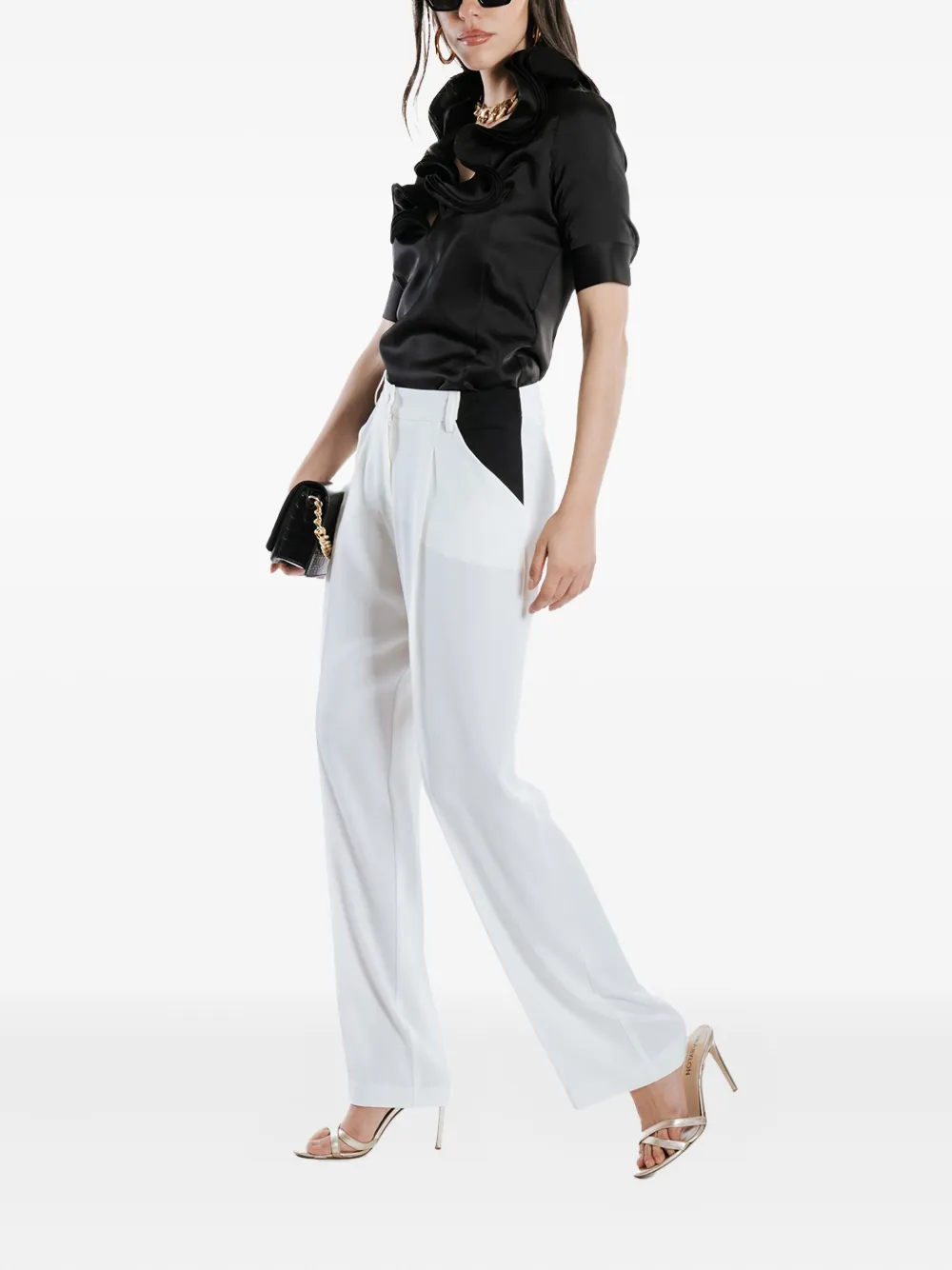 Babylone Paris Top in raso | Canotte | Image 2