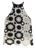 Pennyblack circle-pattern top - Neutrals