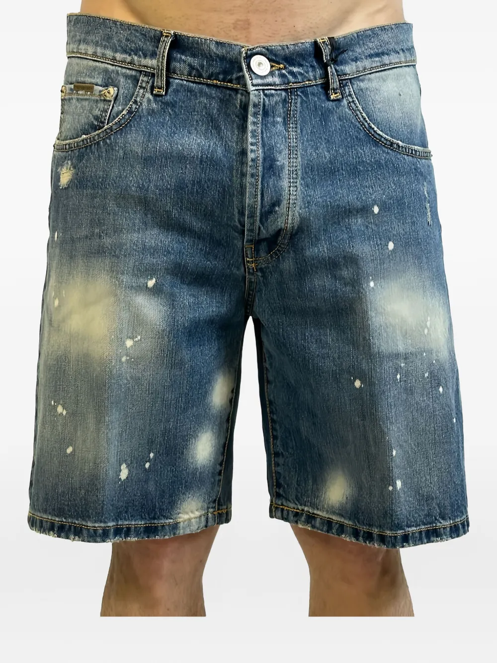 YES LONDON distressed denim shorts | Blue | Image 1