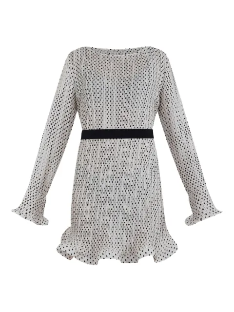 SIMONA CORSELLINI polka-dot mini dress