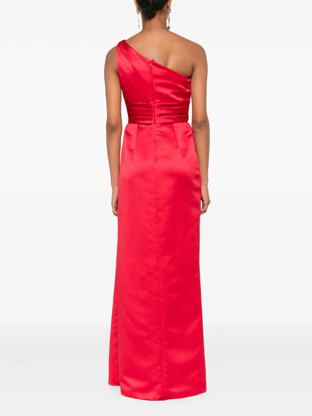 Nicole Miller Asymmetrische jurk Roze