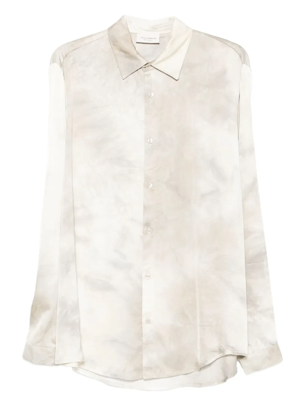 YES LONDON tie-dye shirt | Neutrals | Image 1