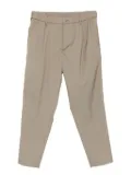 YES LONDON pleated elastic-waist trousers - Green