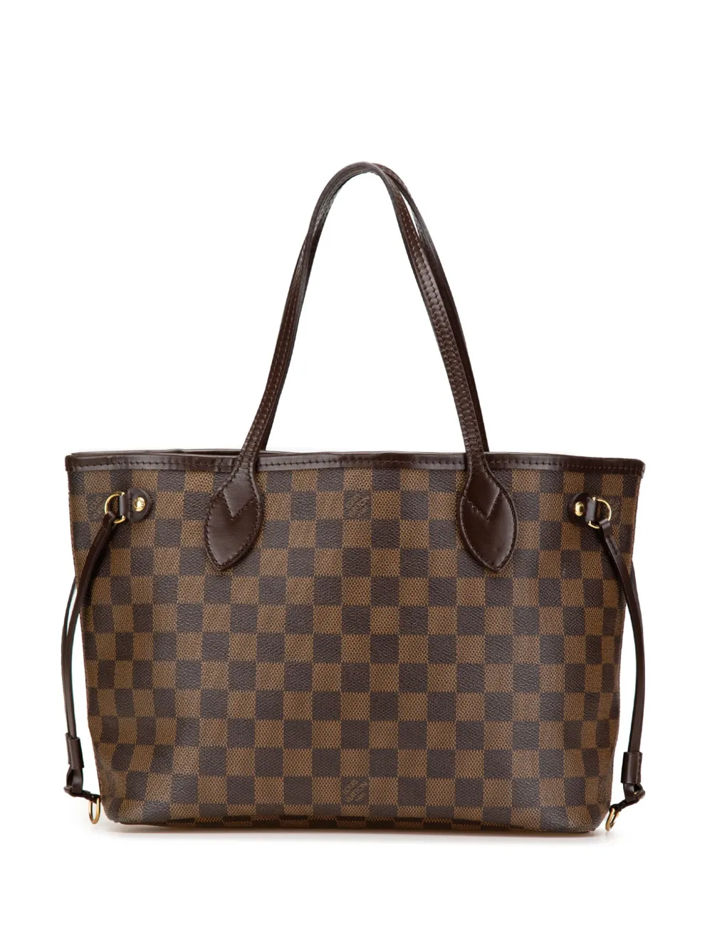 Louis Vuitton Pre-Owned 2008 Damier Ebene Neverfull PM tote bag | Brown | Image 1