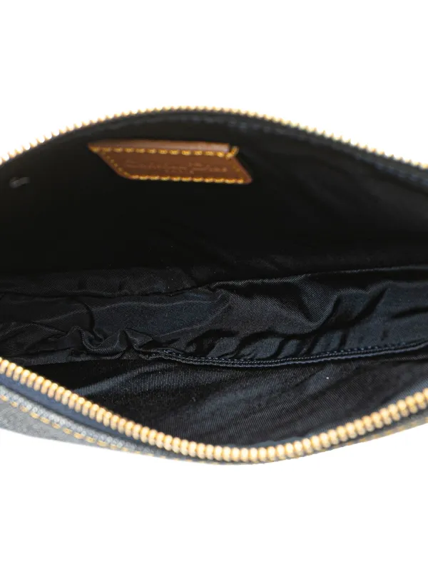 Christian Dior Pre-Owned 2001 ミニ デニム サドル ポシェット