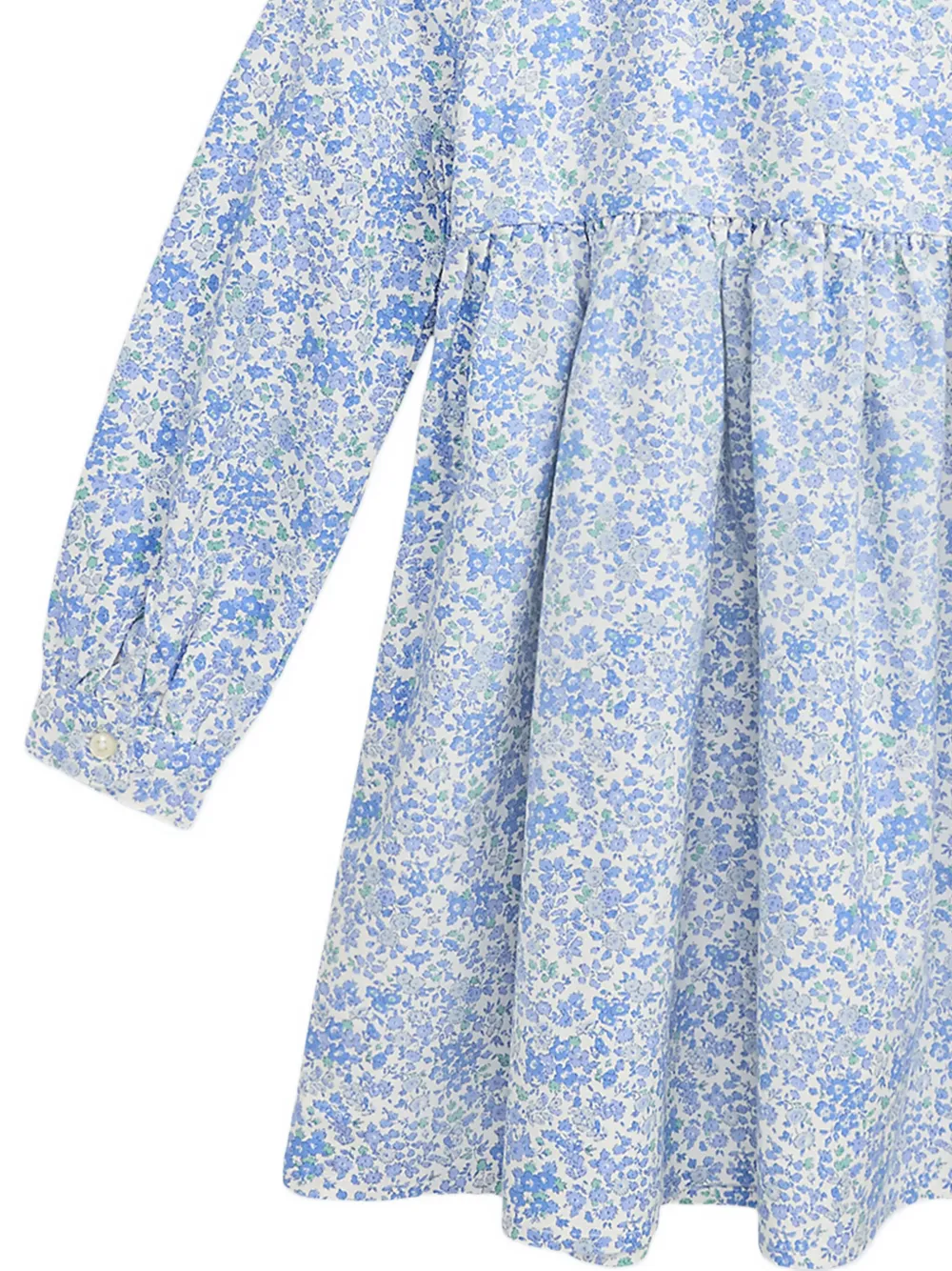 POLO RALPH LAUREN KIDS Shirtjurk met bloemenprint Blauw