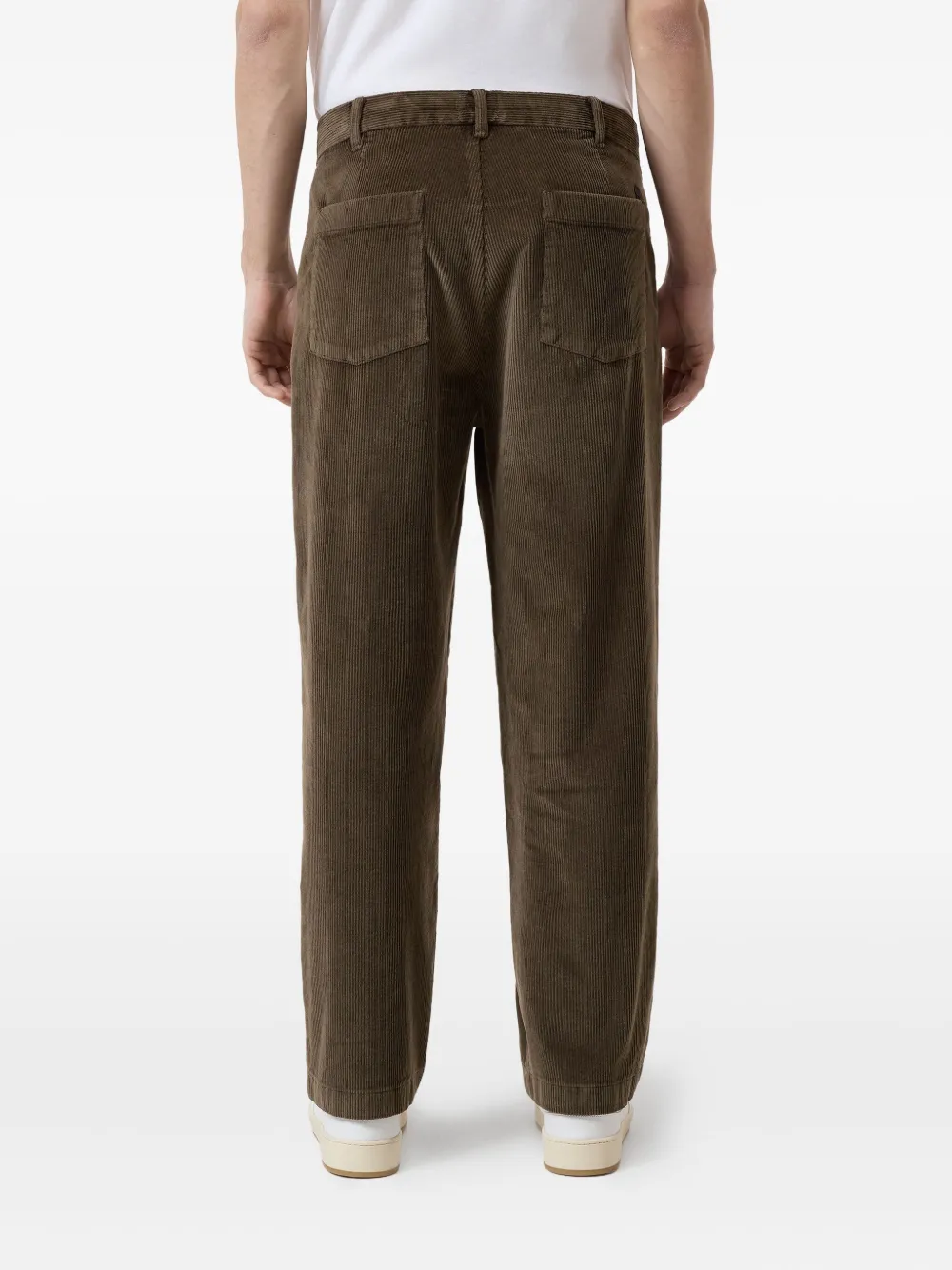 Closed Blomberg ribfluwelen broek Bruin