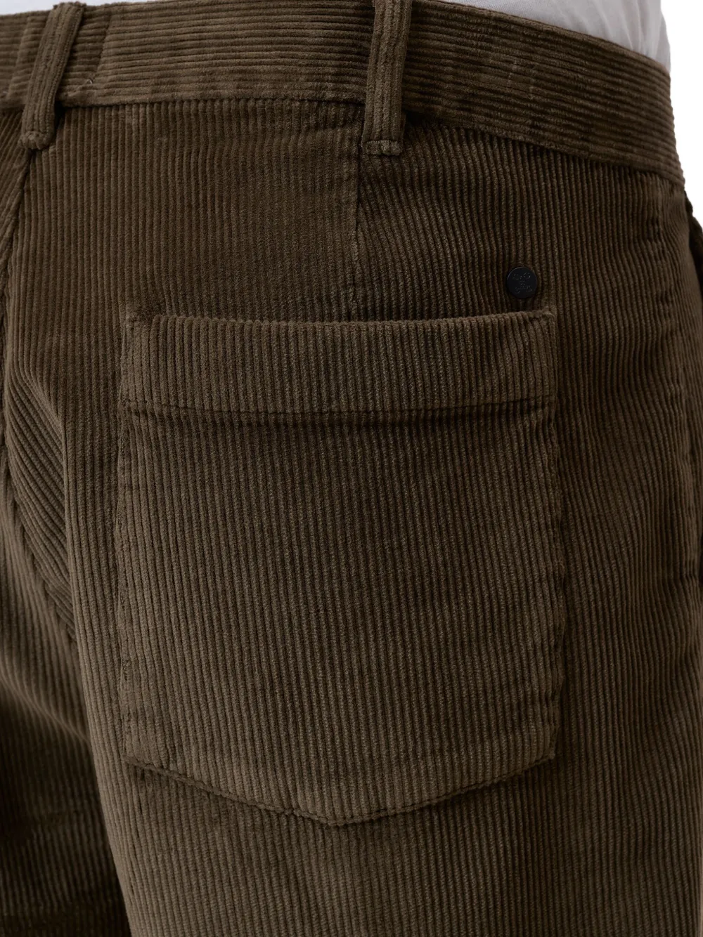 Closed Blomberg ribfluwelen broek Bruin