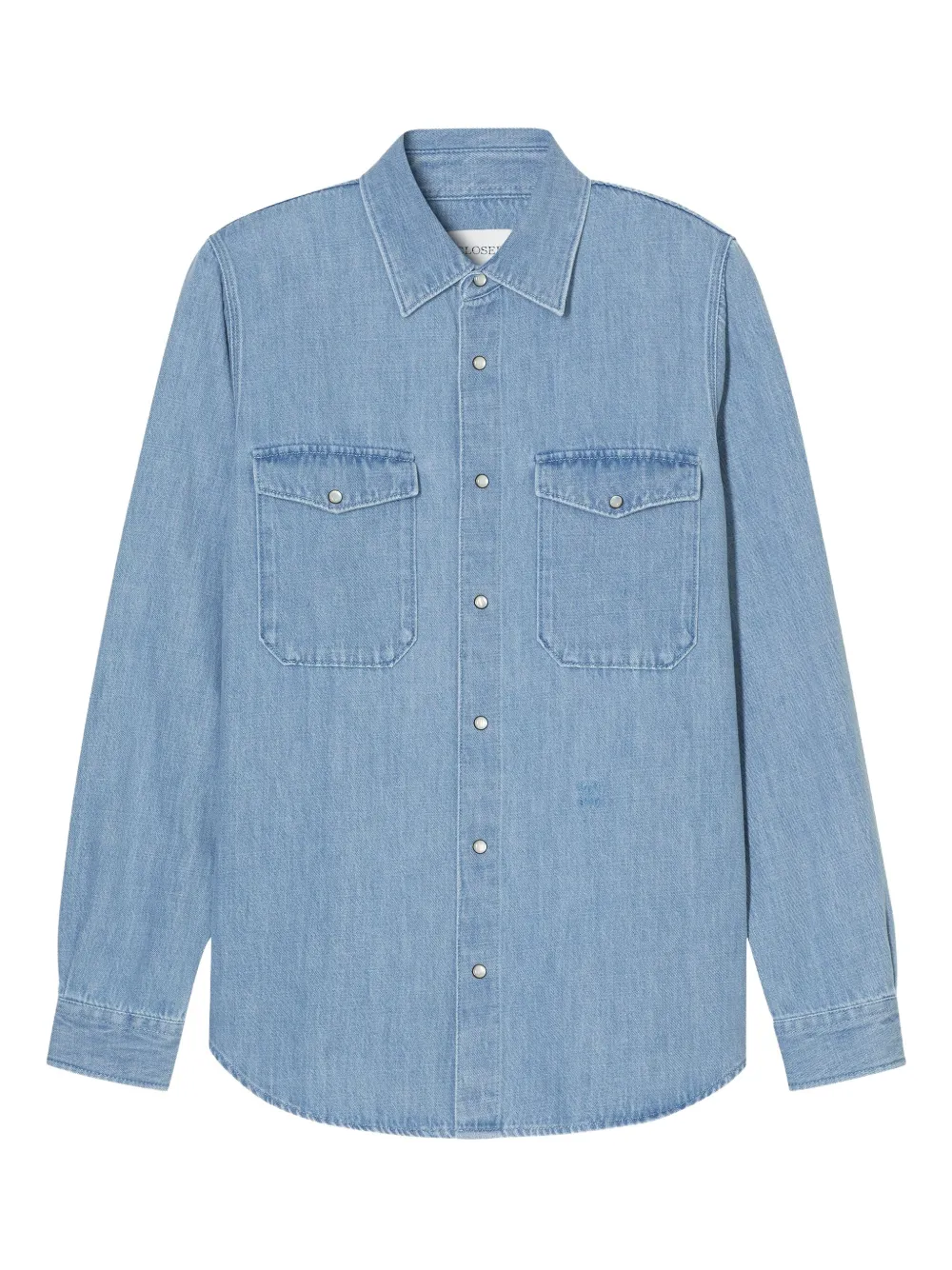 Closed Denim overhemd Blauw