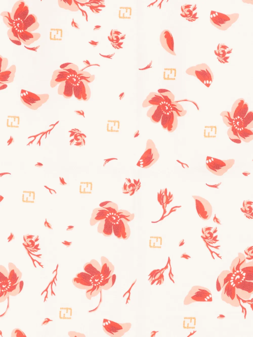 FENDI Sjaal met print - Beige