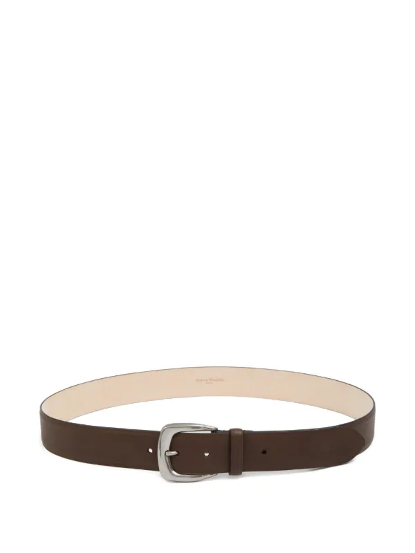 Maison Margiela レザーベルト | ブラウン | FARFETCH JP
