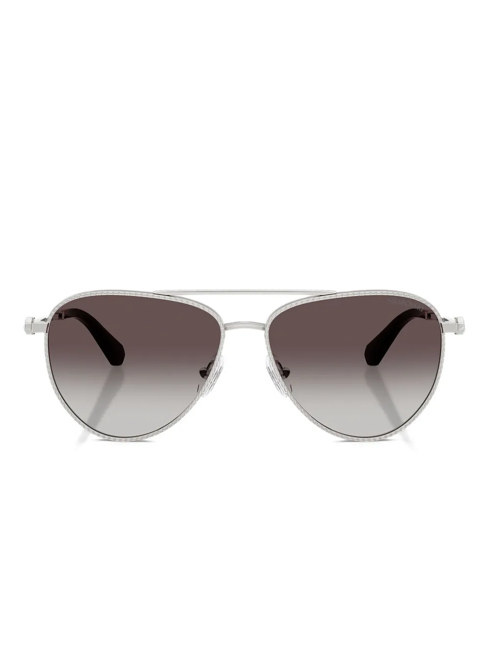 Swarovski Eyewear パイロット サングラス - グレー Swarovski Eyewear パイロット サングラス - グレー