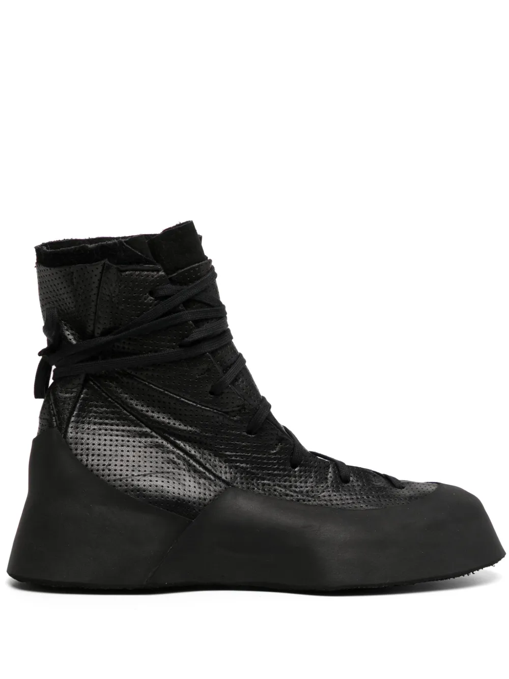 Leon Emanuel Blanck high-top sneakers Black