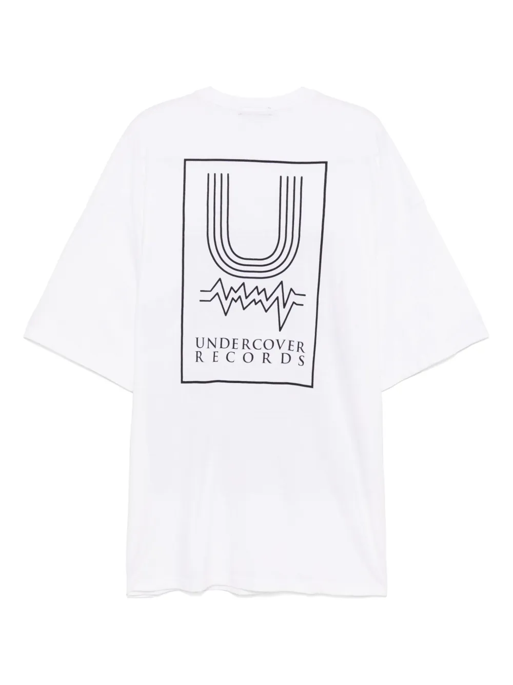 Undercover printed T-shirt - Wit