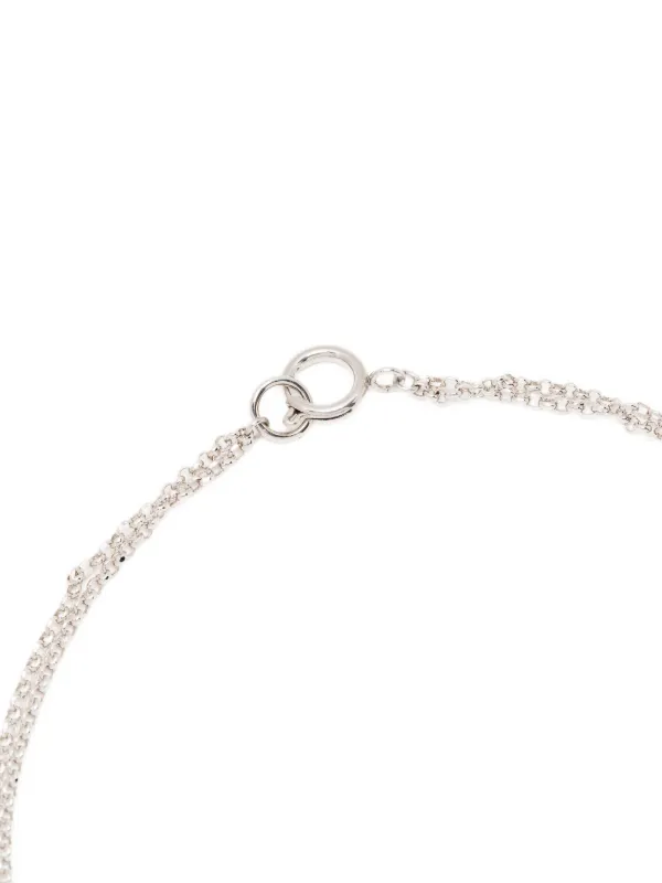 Justine Clenquet Nikki ネックレス | シルバートーン | FARFETCH JP