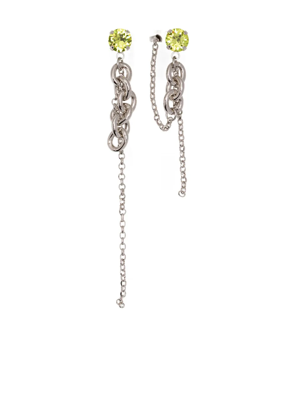 Justine Clenquet Lucy Earrings In Green