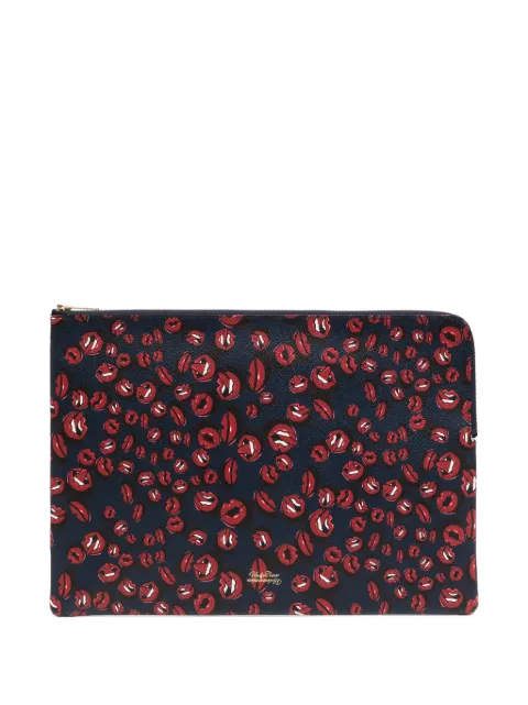 Undercover graphic-print clutch bag