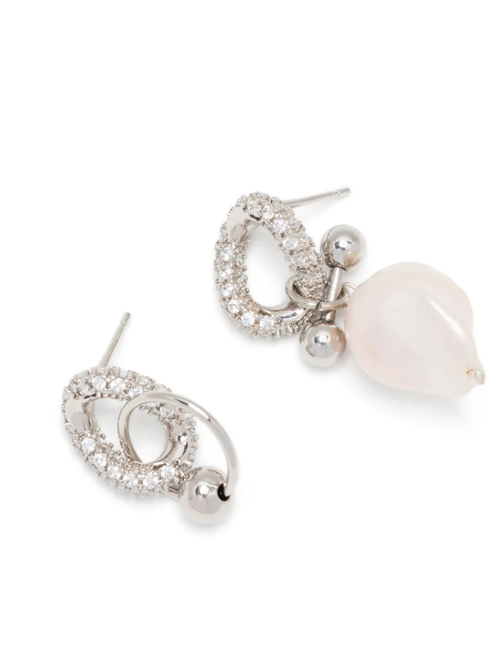 Justine Clenquet Debra earrings - Zilver