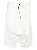 Leon Emanuel Blanck drop-crotch shorts - White