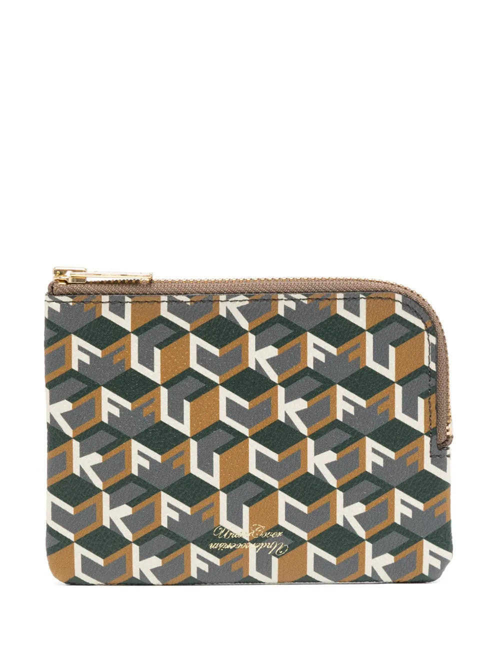 Undercover graphic-print wallet - ニュートラル Undercover graphic-print wallet - ニュートラル