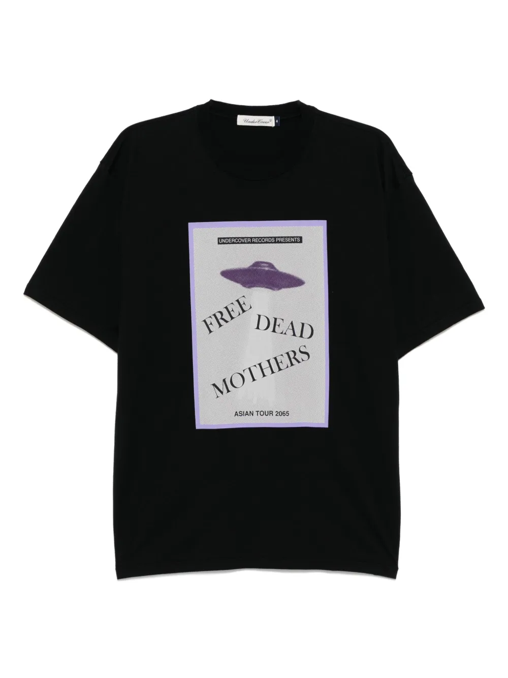 Undercover printed T-shirt - ブラック Undercover printed T-shirt - ブラック
