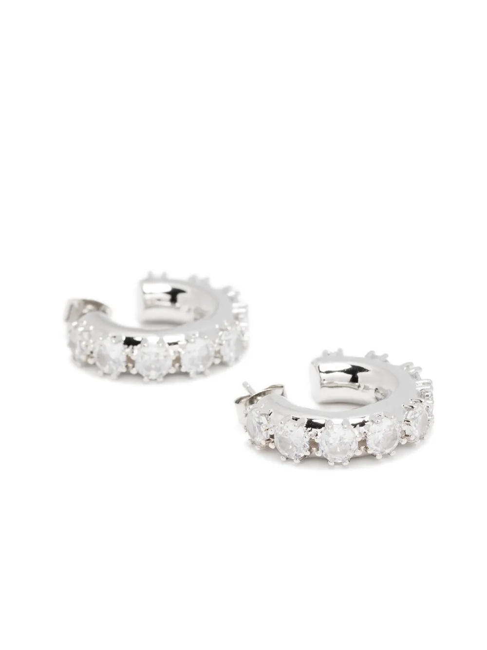 Justine Clenquet Nina medium earrings - Zilver
