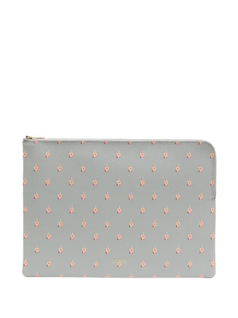 Undercover graphic-print clutch bag