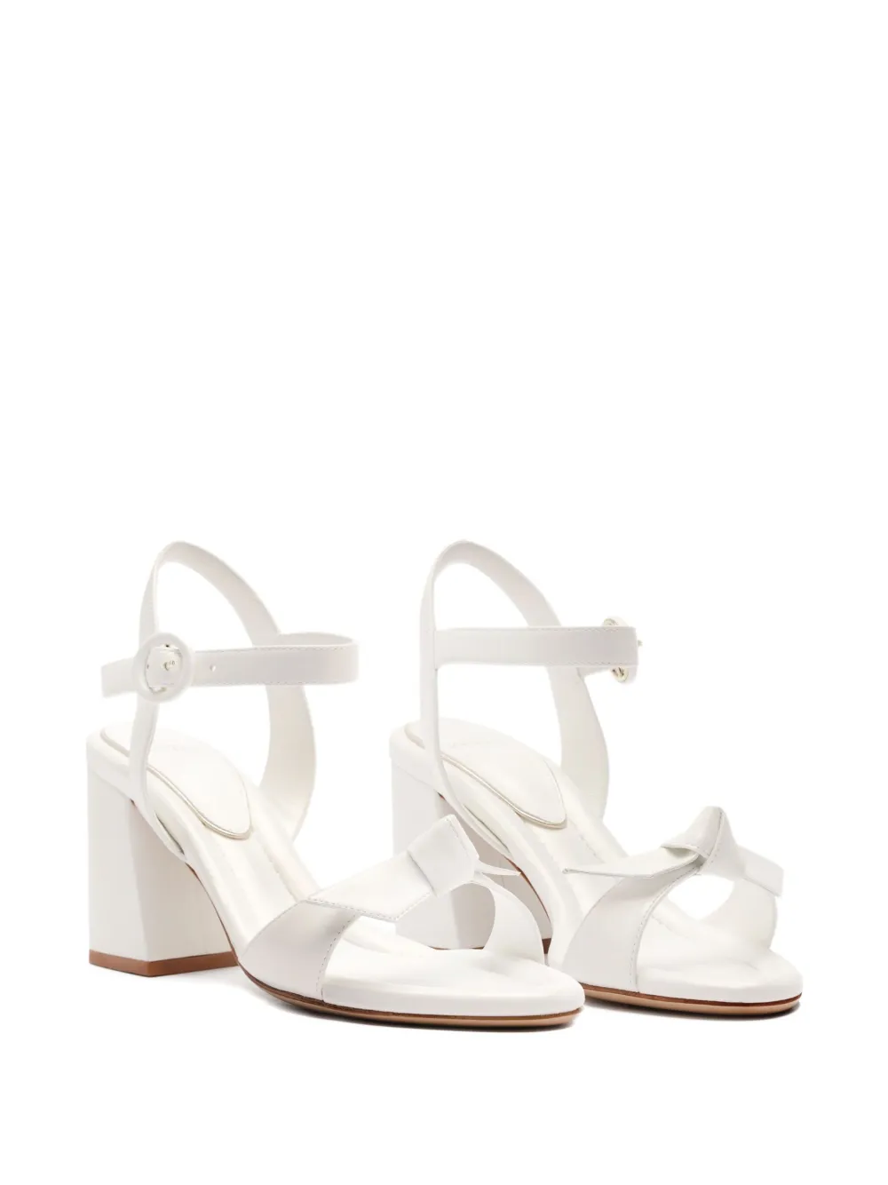 Alexandre Birman 75mm Clarita sandals White