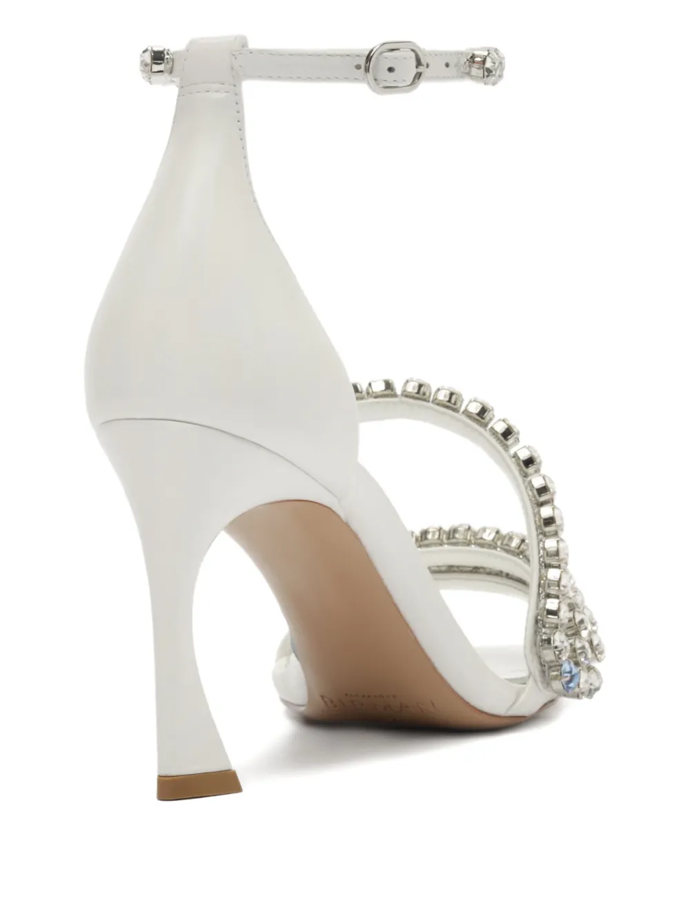 Alexandre Birman 85mm Something Blue sandals White