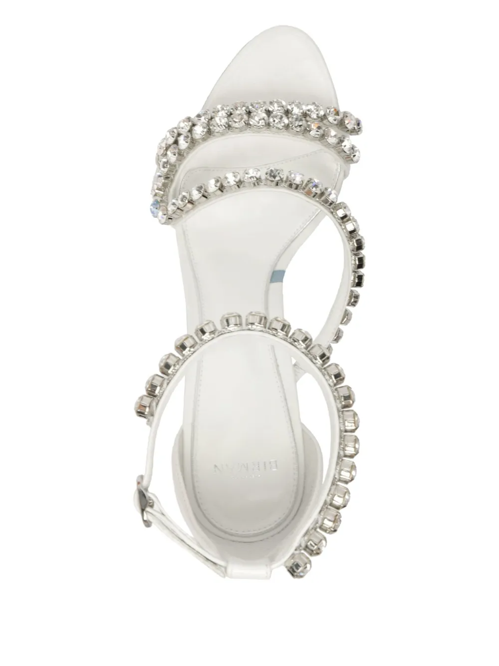 Alexandre Birman 85mm Something Blue sandals White