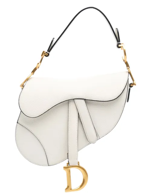 Christian Dior Pre-Owned 2020 Mini Grained Calfskin Saddle Bag satchel