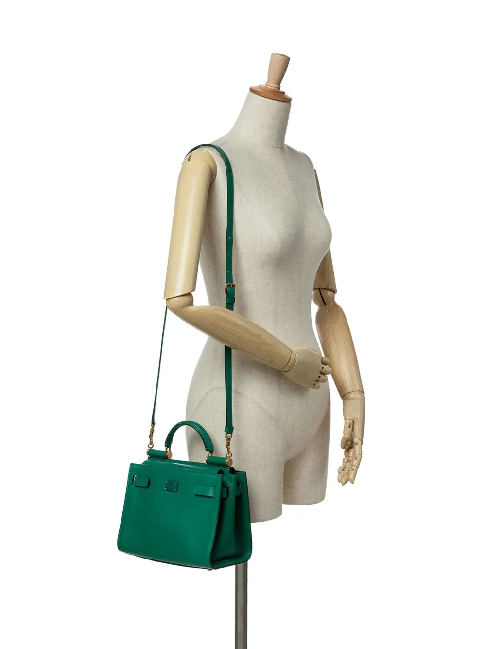 Dolce & Gabbana Pre-Owned Borsa a tracolla Sicily 62 piccola in pelle 2000-2024 | Pre-owned | Image 2