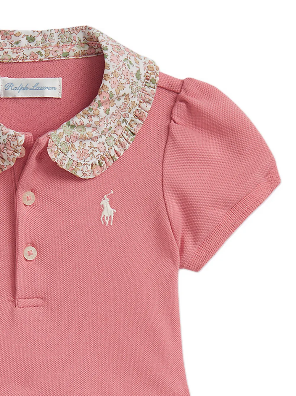 POLO RALPH LAUREN KIDS ruffled romper | Babygrow Sets | Image 2