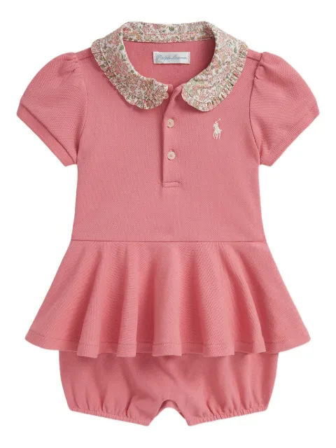 POLO RALPH LAUREN KIDS ruffled romper
