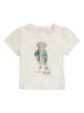 POLO RALPH LAUREN KIDS plaid ruffled shorts set - Blue