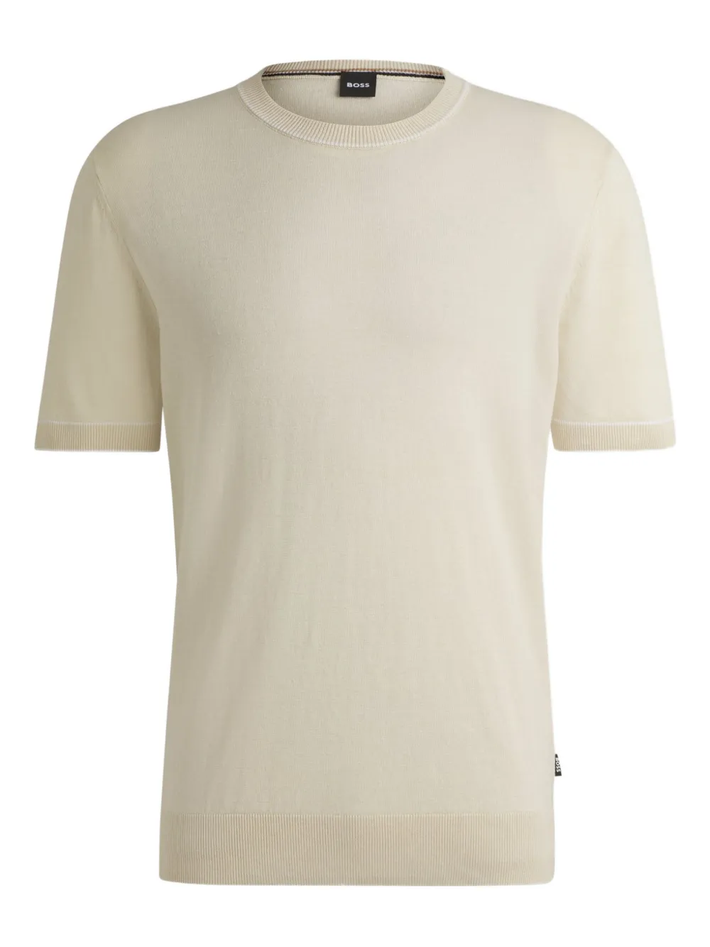 BOSS short-sleeve crew-neck T-shirt - ニュートラル BOSS short-sleeve crew-neck T-shirt - ニュートラル