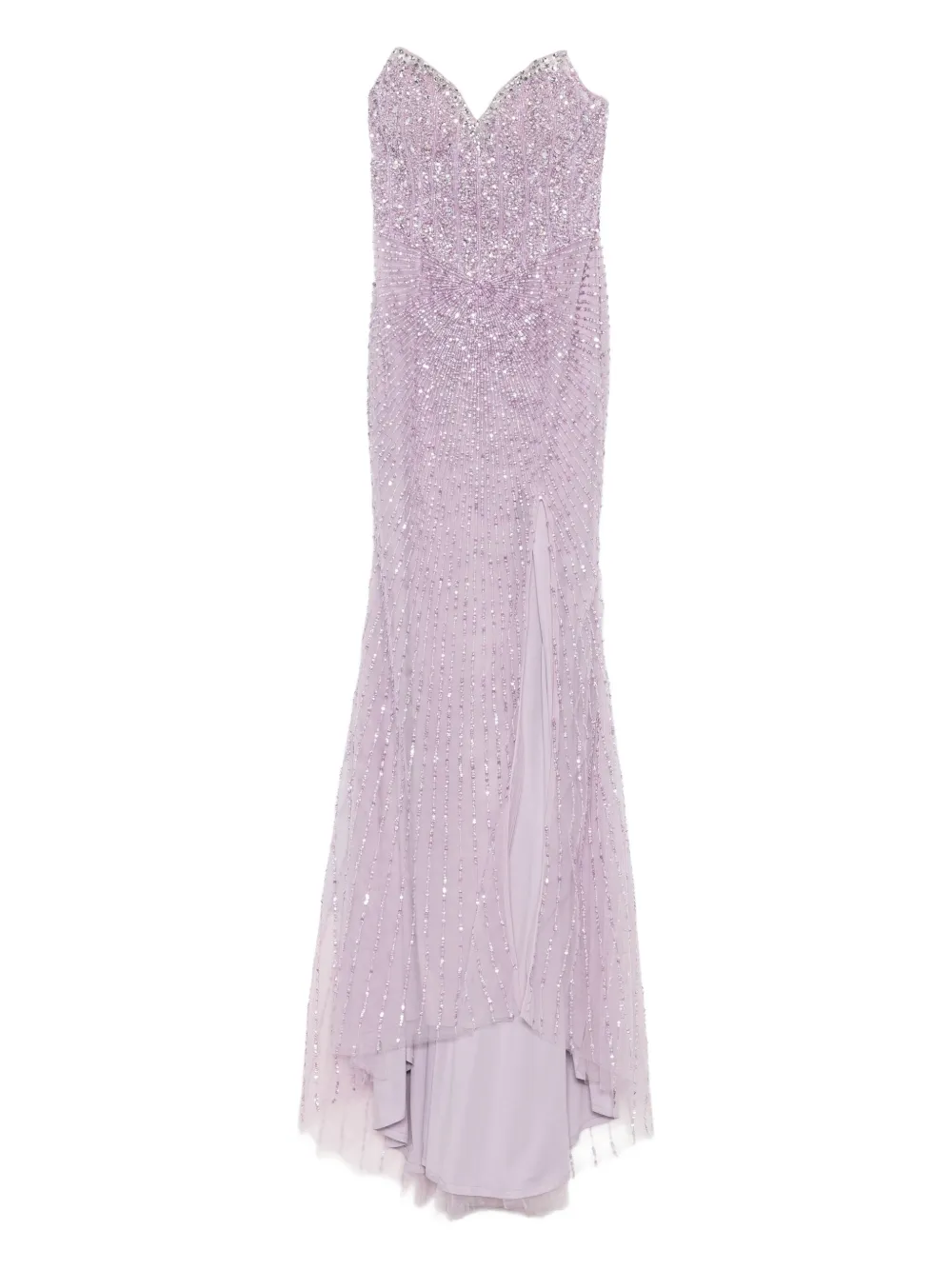 Holland & Holland embellished mermaid maxi dress | morado | Image 1