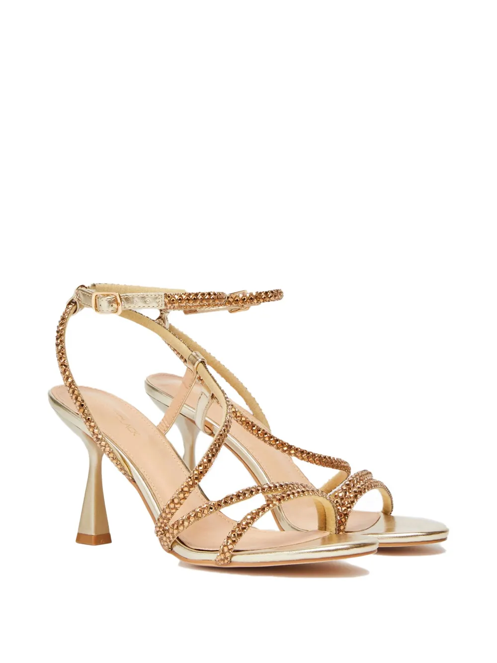 Pennyblack 85mm crystal-embellished stiletto heeled sandals | Heeled Sandals | Image 2