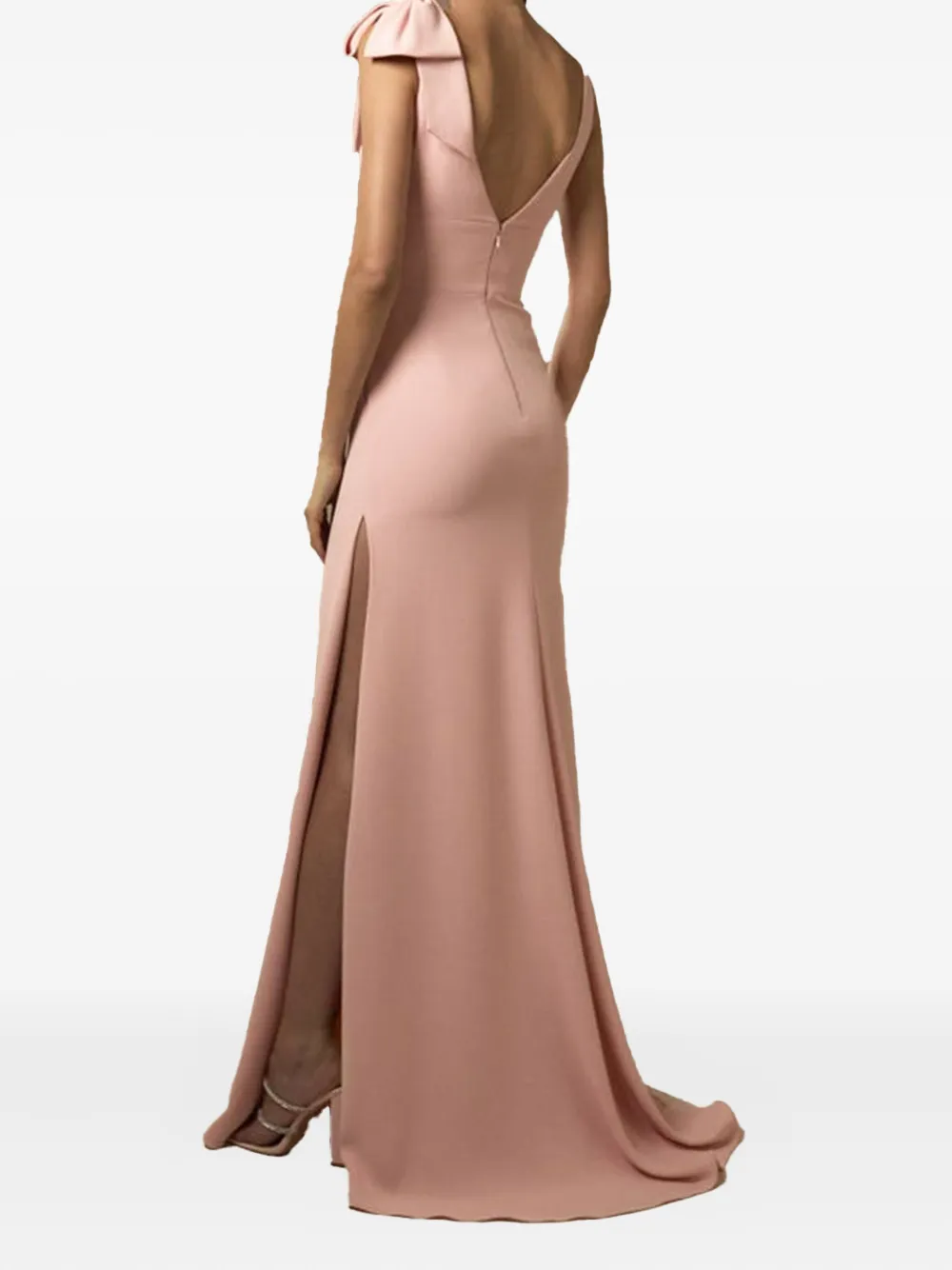 Nicole Miller bow-detail side-split dress | Cocktail & Party Dresses | Image 2