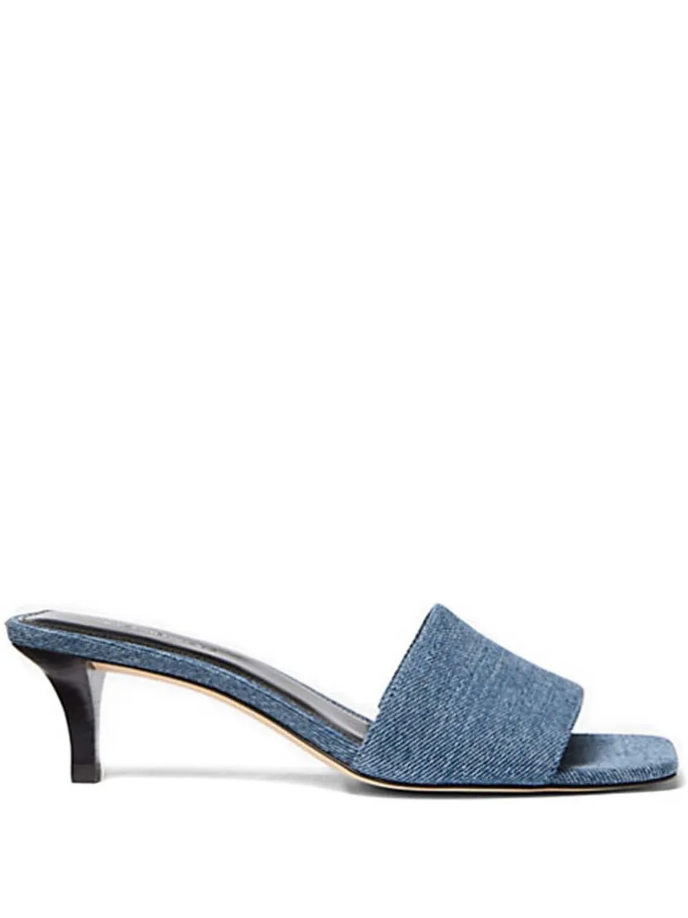 Michael Kors 50mm Merriam denim sandals Blue