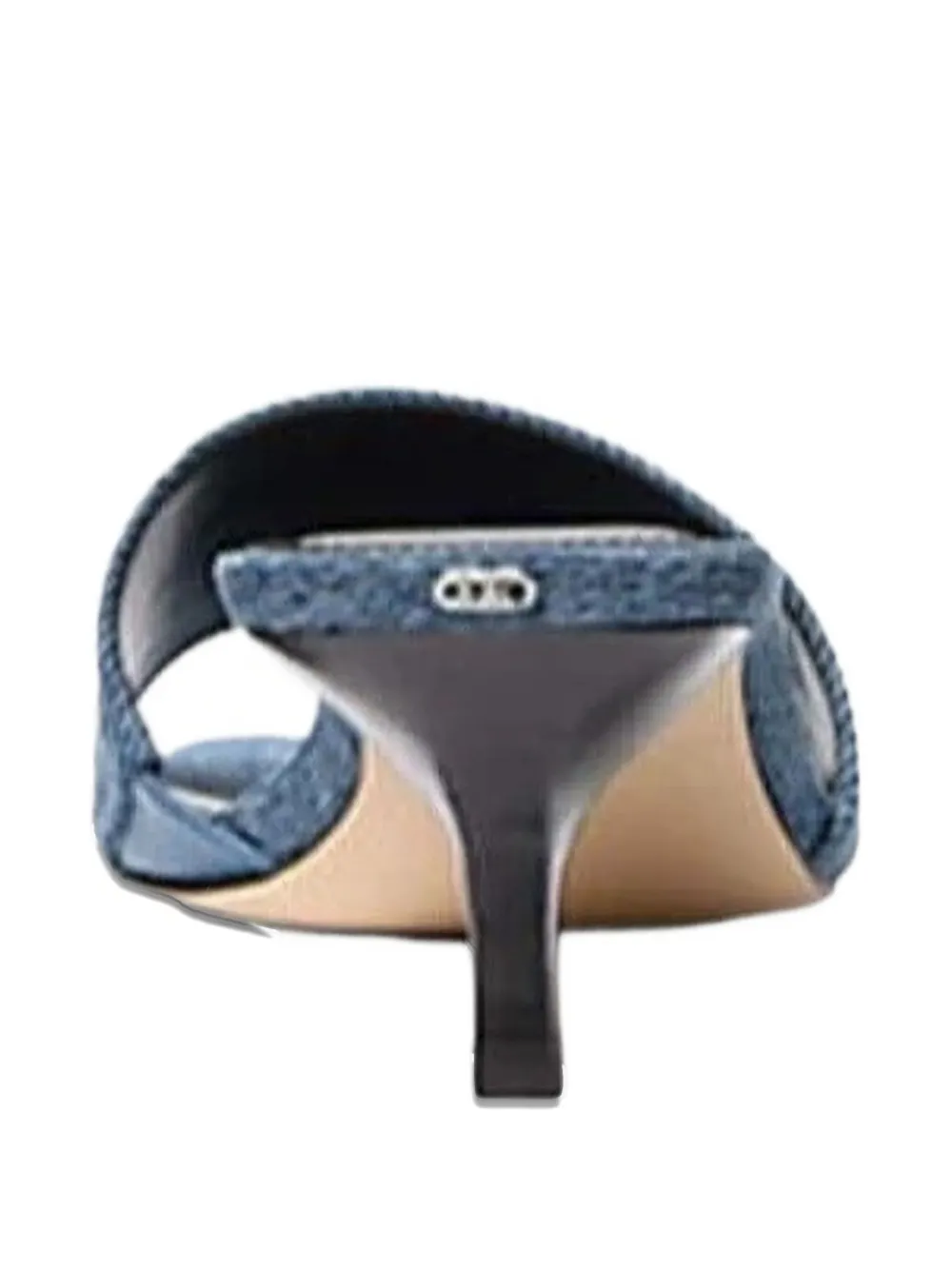 Michael Kors 50 mm Merriam denim sandalen Blauw